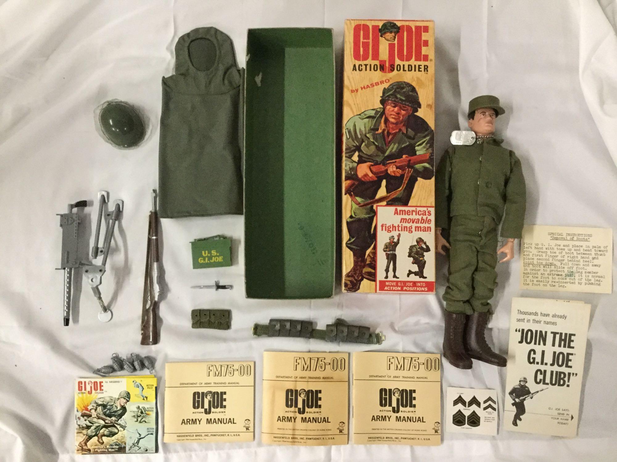 ビンテージGI JOE action soldier 1964 ブラウンヘア - ミリタリー