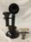 Antique (earliest pat.pending 1889) Western Electric black metal telephone set