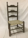 Rare Union Village Shaker Side Chair, c. mid 1800s.