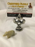 Native American small bear stone figurine