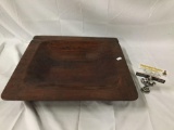 Rail Antique Collection handcrafted in Zimbabwe from railway sleepers - serving bowl