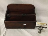 Rail Antique Collection handcrafted in Zimbabwe from railway sleepers - desk organizer
