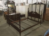 Ethan Allen bedroom set - Queen bedframe, night stand and 8 drawer dresser