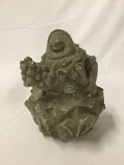 Carved stone Dwarf statue art piece - unknown maker