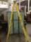 Werner 8ft Tall Fiberglass A-Frame Ladder