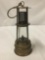 Vintage antique repro miners style lamp