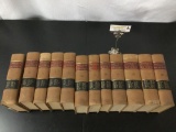 12 early American state report books vol. 1-5, 54-56, 60, 116, 120, 121 by Bancroft 1908