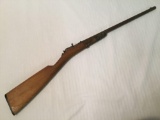 Rare Winchester Thumb Trigger Model .22 Caliber Bolt Action Rifle. Has had some repair to the wood