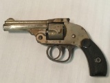 Harrington and Richardson .32 Caliber 5 Round Revolver with leather holster. Serial # 110255, Pat.