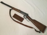 1956 Winchester .32 Caliber Lever Action Rifle, Model 94. Serial Number 2202861 w/ bullet holster