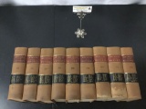 9 early American state report books vol. 38, 96-98, 103, 104, 106, 109, 122 by Bancroft 1907