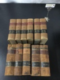 11 American state report books vol 80-83,86,89 by Bancroft 1903 + US/English Railroad cases 1889