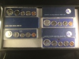 4 U. S. Special uncirculated mint sets, 2 @ 1966, and 2 @ 1967, 3 have original boxes