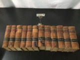 12 antique Us/English Railroad cases vol II, V, VII, XII, XIII, 24, 31 etc by Ed Thompson Co 1881