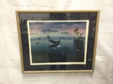 Hollywood Humpbacks by Tim Wistrom futuristic surreal city/nature scene print signed #'d 34/950