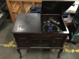 Antique Brunswick model no. VO 233526 phonograph player by The Brunswick - Blake - Collender Co