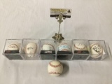 7 authentic signed MLB balls by Mariners players - Jack Wilson, Olivo, etc