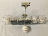 7 authentic signed MLB balls by Mariners players - Kenji Johjima, Smoak, etc