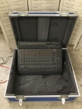 Anvil Cases road case w/ Tascam M-1024 Stage Mixing board w/ 24 channels