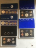 2- 1967 U. S. Special mint sets, 2 U. S. Proof sets, and a 1994 U. S. Silver proof set