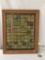 Framed vintage beer can puzzle Approx 23 x 28.5 inches Pabst Hamms Schlitz Blatz