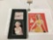 Lot of 2 Marilyn Monroe collectibles; Tru-Glo advert tin, Bradford Exchange Clock w/ COA 20x10