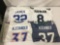 4 NFL Jerseys, L-XXL. James, Aikman, and Alexander. See pics