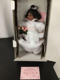 Precious Heirloom Doll 28 inch - Fayzah Spanos Collection - Garden Party Pretties w/ COA 486/500