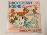 Huckleberry Hound Kelloggs TV Show Vinyl Record in Good Condition