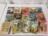 Lot of vintage comic books / hot rod & custom magazines, Asterix, Gold Key, Yogi Bear