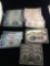 collection of 25 Chinese uncirculated 5 Yuan bank notes from 1914 to 1940