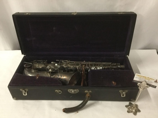 Vintage Buescher saxophone by Elkhart IND. w/ hardcase