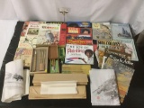 Large collection of art instruction books, Chinese brush painting, Bob Ross - Joy of painting