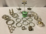 Lot of vintage sterling silver decor & service wear - approx 400 grams w/out glass