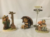 set of 3 Hummel figurines, MK 5's, Made in west Germany
