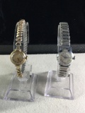 Set of 2 nice vintage woman?s watches, a Hamilton and a Helbros invincible
