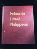 A complete stamp collecting book for Indonesia, Hawaii, and the Philippines, copyright 1977