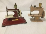 2x miniature sewing machines by Singer & Gateway - 7