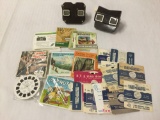 x2 Vintage Viewfinders with Manuals and 24 Vintage Reels, TV, Landmarks, etc, see pics