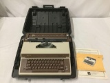 Royal Academy Electric Typewriter In Case with Owners Manual.