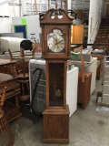 Ridgeway - Tempus Fugit Grandfather clock with pendulum - weights and paperwork