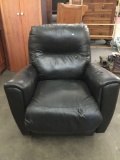 Lane Furniture Industries - Black recliner in fair cond
