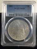 1885-P Silver Morgan dollar MS62 PCGS