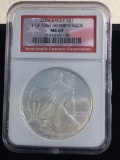 2006 1 oz. .999 Silver Eagle MS69 NGC, 1 of first 50,000 struck