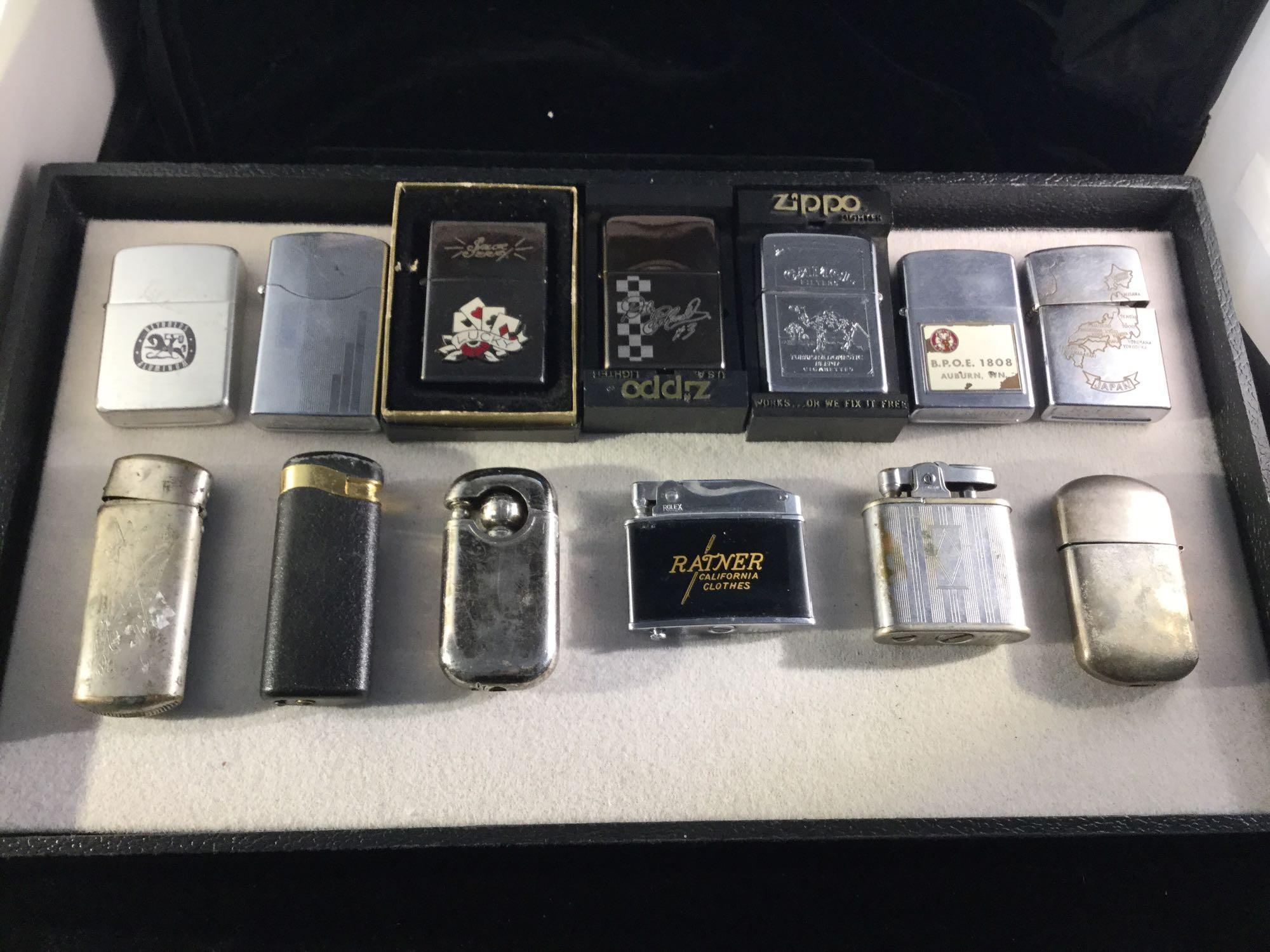 Collection of 13 vintage lighters including 2 | Proxibid