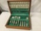 75 pc Wallace King Christian Sterling Silver flatware set in box 3815 g ttw - see pics and desc -