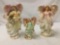 3 Seraphim Statues by Roman Inc. Natures Gift, Summers Delight, and Heavenly Maiden Statues