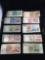 Set of 63 Uncirculated bank notes from Argentina, circa 1980,s