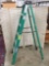 Werner 6 foot A-Frame Ladder, 225lbs max