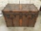 Vintage Steamer Trunk/Chest with Removable Shelf - good cond